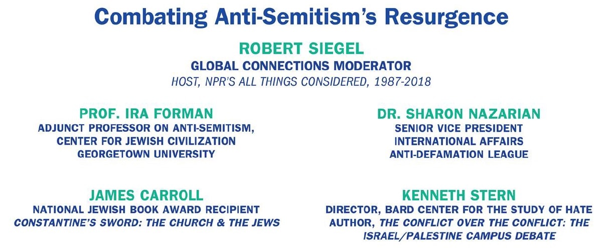 Global Connections: Combatting Anti-Semitism’s Resurgence